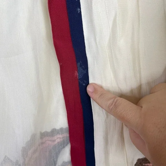 Elevenses Anthropologie Kimono Jacket Embroidered Floral Boho Festival One Size - Picture 7 of 15